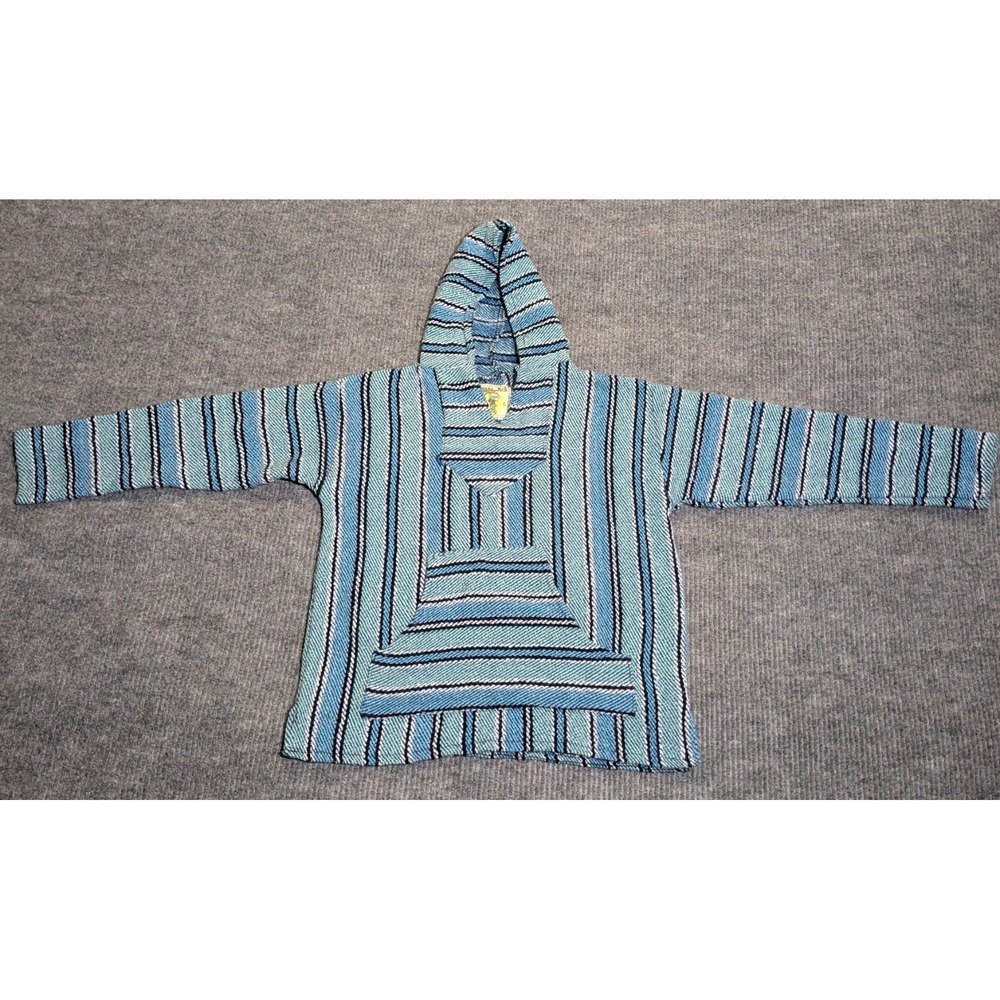 Iguana Jack Unisex Mexican Style Pullover Hoodie Size Large‎